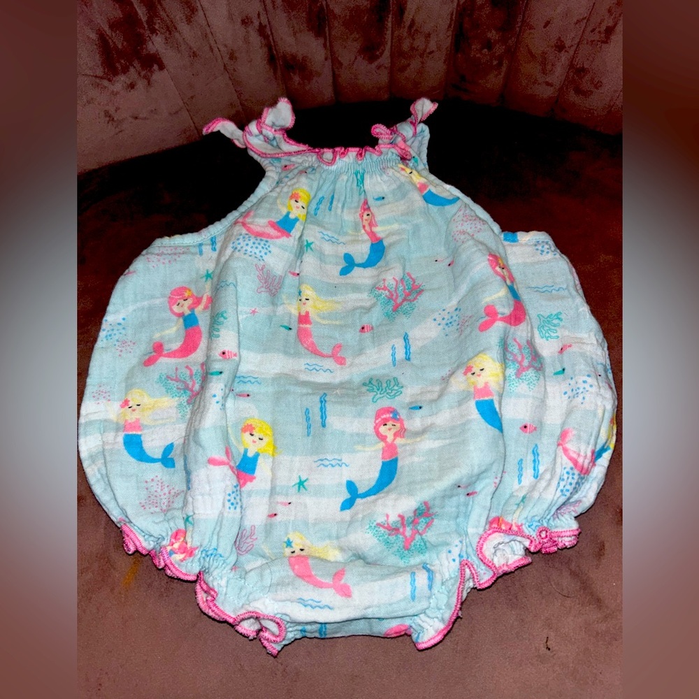 Mud pie mermaid onsie